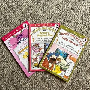 Set of 3 Henry and Mudge Early Readers